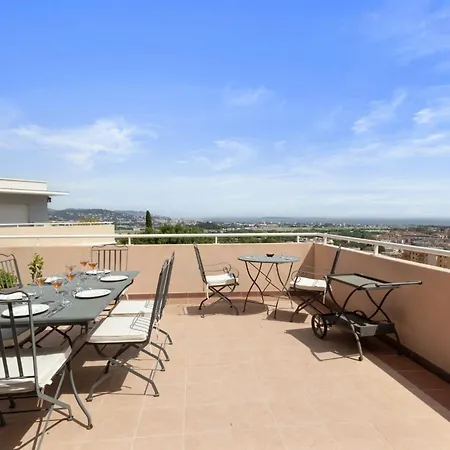 Le Plaza - Sea View - Car Park - Swimming Pool - Tennis Court Мандельё-ла-Напуль